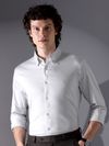 White Satin Shirt