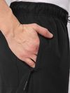 Black 3D Pocket With Zipper Cargo Pants