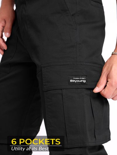 Black Signature Cargo Pants Black Signature Cargo Pants