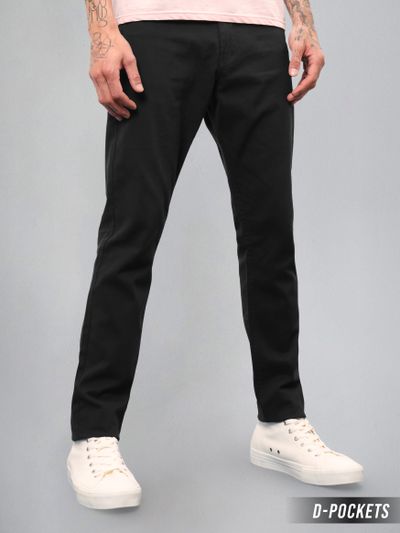 Men's Choice Chino Regular Pants - Black – Brixton