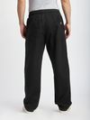 Black Rivet Detailed Cargo Pants