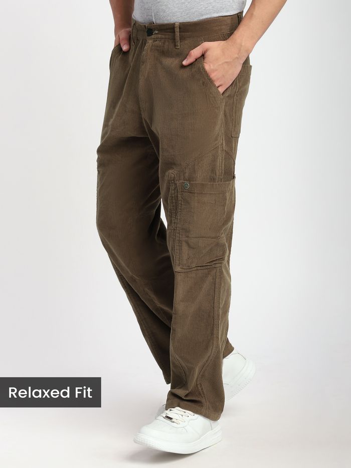 Mens corduroy cargo pants deals