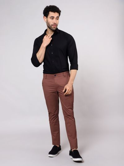 Caramel Brown Chino Pants
