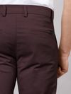Dark Maroon Chinos for Men