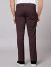Dark Maroon Chinos for Men