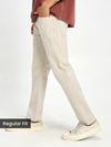 White regular-fit Chino pants