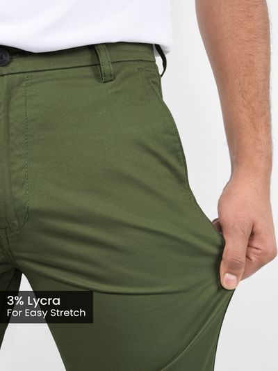 Sage Green Chino Pants