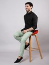 Seafoam Green Chinos for Men