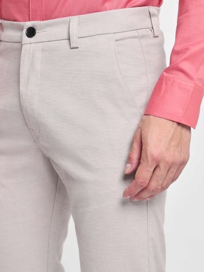 Silver Grey Linen Pants for Men Mens Linen Pants