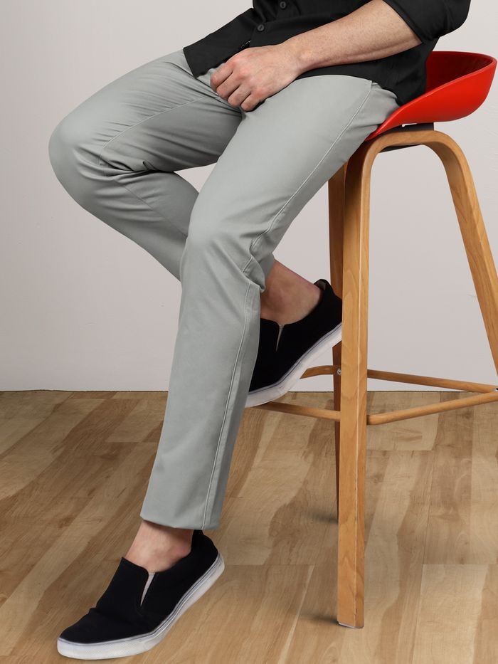 Men's Dress Pants Trousers Chinos Pocket Classic Straight Leg Plain Comfort  Outdoor Full Length Formal Wedding Business Cotton Fashion Streetwear Black  Blue Micro-elastic 2024 - $31.99