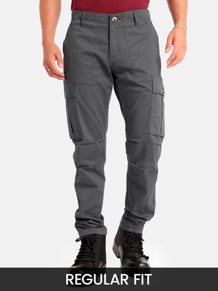 shop cargo pants for men online at Beyoung, 
