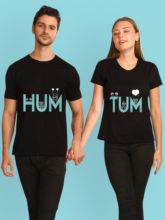 Couple t shirt hum tum Clearance