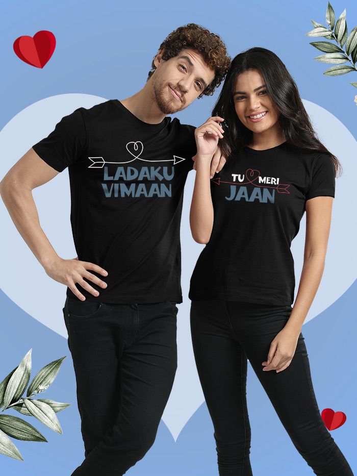Couple t deals shirts india