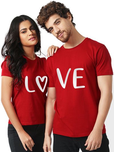 Couple t shop shirts in myntra