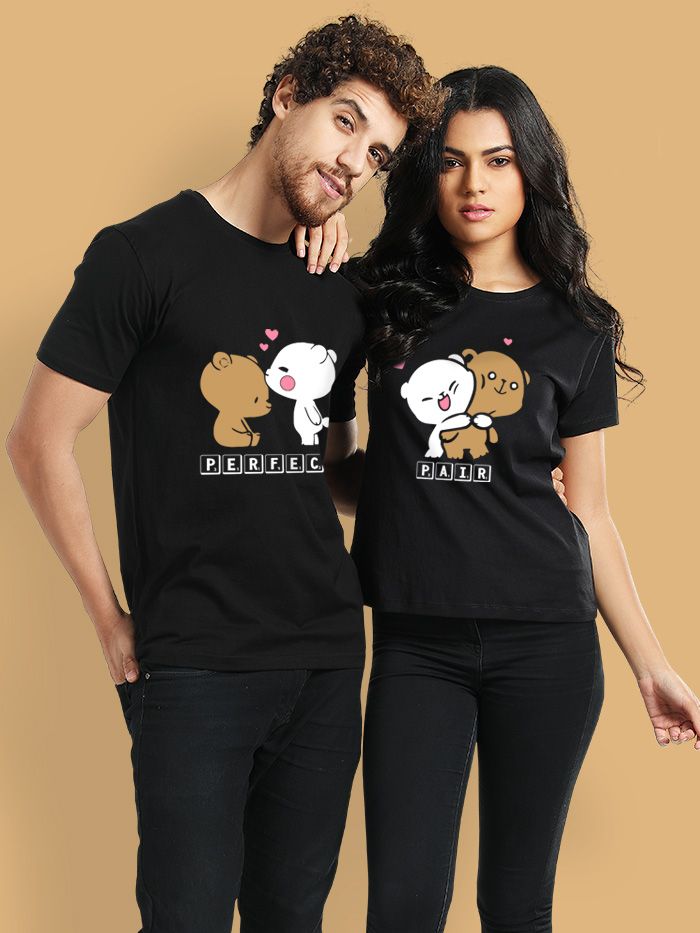 Buy Perfect Pair Couple T-Shirt Online India at Beyoung