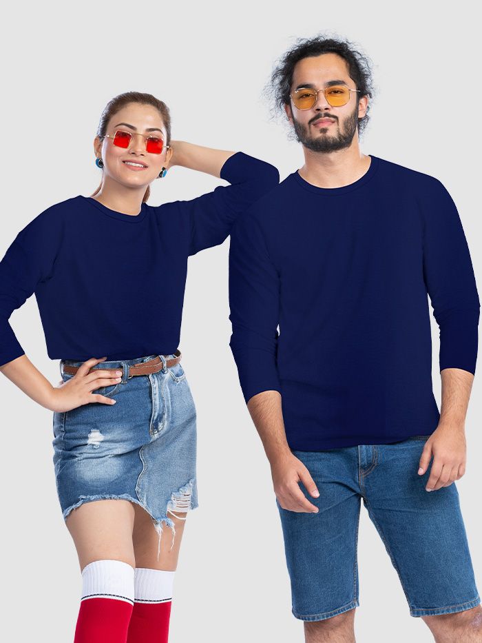 Couple t shirt full 2024 sleeve online