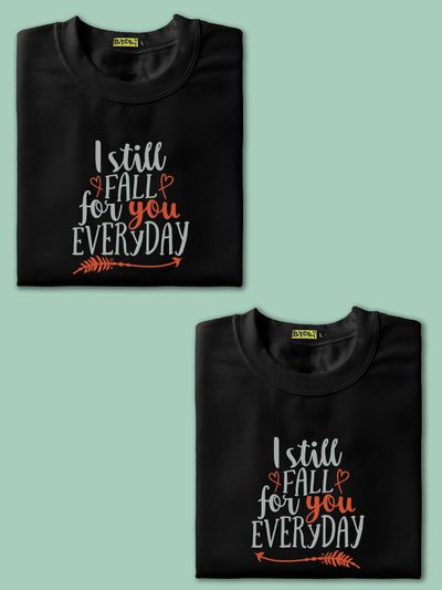 Still Fall For You Couple T-Shirt