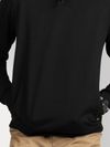 Plain Black Hoodies for Men