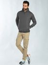 Plain Grey Hoodies for Men