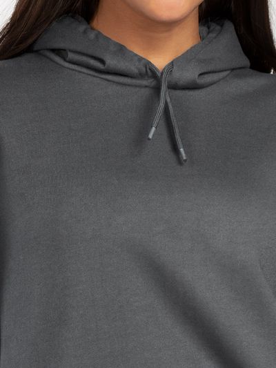 Plain Grey Hoodies for Women