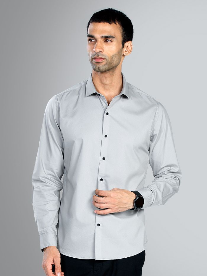 Elephant grey colour shirt clearance