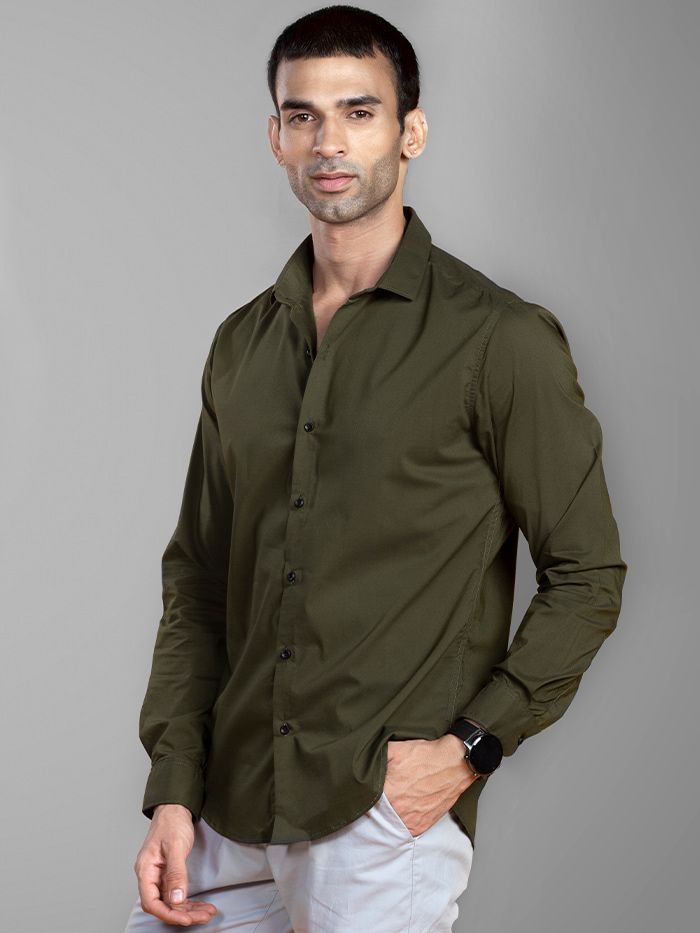 Buy Jade Green Formal Shirts For Men Online In India Beyoung