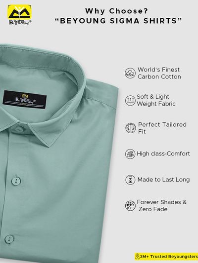 Pistachio Green - Formal Shirts For Men Buy Formal Shirts for Men