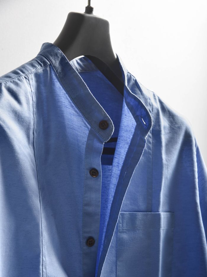 Buy Arctic Blue Linen Shirt for Men Online in India -Beyoung