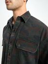 Black Camo Print Shirt