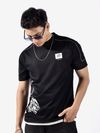 Black Dragon Era HD Print Oversized T-Shirt