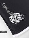Black Dragon Era HD Print Oversized T-Shirt