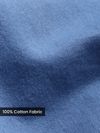 Blue Overdyed Zipper Shacket