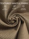Camel Brown Waffle Shirt for Men
