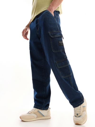 baggy cargo jeans pants, 