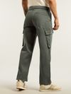 Dark Grey 6-Pockets Cargo Pants
