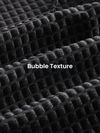 Dark Grey Bubble Textured Shacket