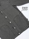 Grey Denim Jacket Shacket
