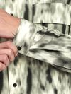 Grey Dye Effect Printed Shacket