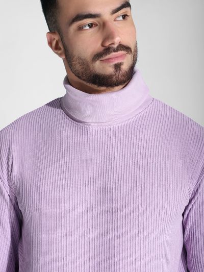 Lilac Turtle Neck Sweatshirt Lilac Turtle Neck Sweatshirt