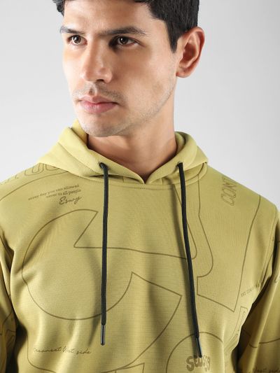 Mustard After Life Comic Printed Hoodie Mustard After Life Comic Printed Hoodie