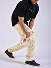 Off White Zip Pocket 3D Cargo Pants