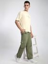 Olive Patch Pocket Cargo Pants