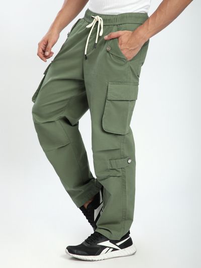 Urban Ease: Elasticated Cargo Pant 70933