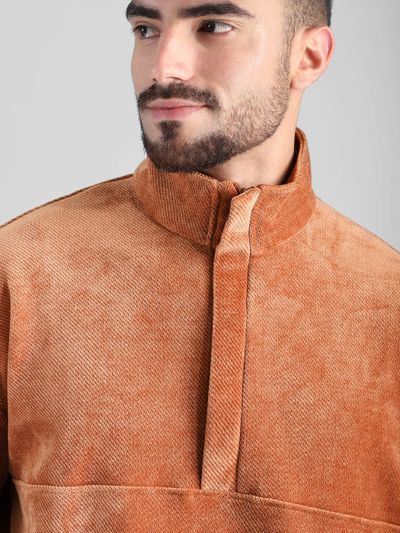 Pecan Brown Oversized Sweatshirt Pecan Brown Oversized Sweatshirt