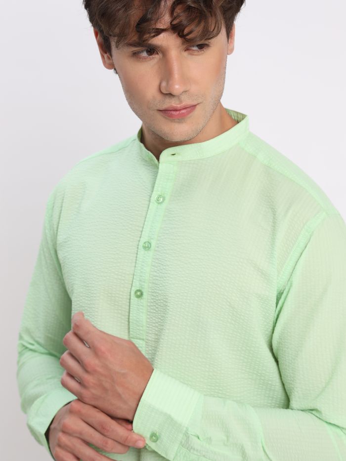 Kurta style shirts for mens on sale