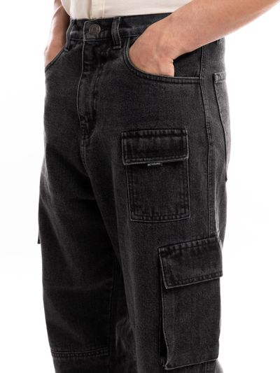 Cargo Trousers in Grey Shadow
