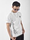 White Dragon Era HD Print Oversized T-Shirt