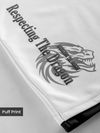 White Dragon Era HD Print Oversized T-Shirt