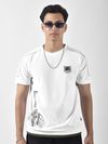 White Dragon Era HD Print Oversized T-Shirt