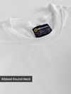 White Puff Patch Pocket Oversized T-Shirt